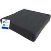 VALENTIA MEDICAL Cuscino Antidecubito Memory Foam + Schiuma HR 42x42x8cm - Cuscino Antidecubito per Sedia a Rotelle - Cuscino per Sedia da Ufficio - Federa Lavabile - Cuscino Coccige - Made in Spain