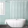 Vueinrg Tenda Doccia Trasparente 180 x 200 cm Antimuffa Impermeabile Lavabile per Bagno con Magnete Brillant con Anelli Inclusi