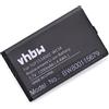 vhbw Li-Ion batteria 1200mAh (3.7V) compatibile con tablet sostituisce 1UF553450Z-WCM