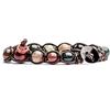 Tamashii Bracciale originale tibetano realizzato con pietre naturali AGATA MUSK