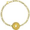PURELEI® Bracciale lolani (Oro) - Bracciale Donna elegante - Acciaio inossidabile - Lunghezza regolabile16/18,5/20 cm - Ispirato dalle Hawaii e resistente all'acqua