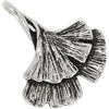 AFP Ginkgo Foglia Ciondolo in Argento 925