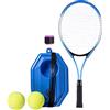 SM SunniMix Attrezzatura da Allenamento da Tennis, Racchetta da Tennis, Palla da Rimbalzo per Allenatore di Tennis con Corda Elastica, Set da Rimbalzo da Tennis Durevole, Stile B