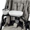 Peg Perego PEG Child Tray Veloce/Vivace - Vassoio Portabibite e Porta Merenda - Compatibile con Passeggini Veloce e Vivace di Peg