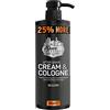 The Shave Factory Crema dopobarba e colonia 2 in 1, 500 ml, 25% in più, per barbieri professionisti/parrucchieri e appassionati di rasatura tradizionali (dorato)