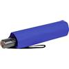 Knirps Ombrello tascabile Slim Duomatic, Blu reale, 90 cm, Moderno