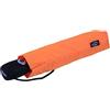iX-brella Ombrello tascabile leggero e solido con apertura e chiusura automatica, classe media, arancione-fluo , 95 cm, Ombrello tascabile automatico