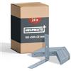 HELPMATE - 24 pezzi angolari a sedia 100x100x20 mm - Elementi di collegamento in acciaio zincato blu - Angolari per mobili e progetti fai da te