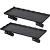 Hemobllo 1 Set 2 Pz Portamonitor Mensola Del Monitor Del Computer Staffa Di Archiviazione Per Schermo Tv Supporto Tv Da Parete Mensole a Muro Regolabile Plastica Abs Cornice Decorativa