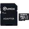 QUMOX 128 GB Micro SD Memory Card Classe 10 UHS-I da 128 GB ad Alta velocità velocità di Scrittura 30 MB/s velocità di Lettura Fino a 80 MB/S R