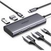 UGREEN Revodok 206 Hub USB C Doppio HDMI 8K30Hz 4K60Hz Adattatore Type C PD 100W Docking Station 6 In 1 Compatibile con MacBook Pro Air Surface Disco Rigido