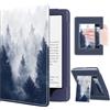 MoKo Custodia per Kindle Paperwhite 12ª/11ª gen, 2024/2021, Foresta Grigia