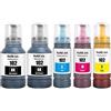 SHUOLEI 102 Inchiostro ET-2850 ET-4850 ET-3850 ET-2856 ET-4856 Compatibile con Epson 102 Flaconi di Inchiostro Multipack per Ecotank ET-4850 ET-2750 ET-2756 ET-4750 ET-2851 ET-15000 (5 Pack 2BK/C/M/Y)