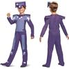 MINECRAFT DISGUISE 108819K-15L Enchanted Armor Tuta classica Minecraft Dress Up & Accessori, viola, taglia unica