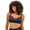 Sans Complexe - Reggiseno, coppa completa con pizzo, donna, Nero (Noir), 5D