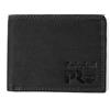 Timberland PRO Men's Slim Leather RFID Bifold Wallet with Back ID Window, Black/Bullard, One Size