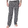 Disney The Nightmare Before Christmas Loungepants da uomo | Pantaloni pigiama per adulti Jack Skellington | Pantaloni neri con coulisse, Nero, M