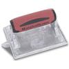 Marshalltown Fresa per scanalature in zinco Marshalltown, R 6 mm, L 10 mm, P 13 mm con impugnatura DuraSoft, in zinco, utensili per pavimenti e calcestruzzo, dimensioni: 152x111 mm
