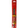 Starrett Punta per trapano per legno piatta, 12 x 152 mm, in acciaio HSS ad alta velocità da 1/4 di pollice esagonale a vanga, punta per trapano per lavorazione del legno
