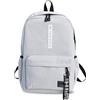 FANDARE Unisex Zaini Casual Zainetto Ragazzi Ragazze Zaino Scuola Borsa da scuola Uomo Donna Adolescente Zaini da viaggio Universita Borse a Zaino Casuale Daypack Poliestere Nuovo Grigio