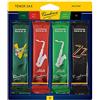 Vandoren sax tenore SRMIXT2 Jazz Reed mix di include 1 ciascuna Zz, V16, Java e Java rosso forza 2 Strength 3