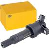 HELLA 5DA 193 175-971 Bobina d'accensione, 12V, 2a... poli, Bobina di accensione cavità candela, avvitato