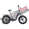 Bici Elettrica a Pedalata Assistita E-Bike Pieghevole City Bike Florida 4S 250W 36V Batteria Litio Shimano - Grigio
