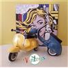 VINTOYS Triciclo Bimbo Bambino ITALICA cavalcabile a spinta Vespa Vintage Classico bello