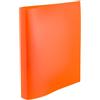 HERMA 19711 - Raccoglitore ad anelli, formato A4, trasparente, 2 anelli, larghezza 25 mm, raccoglitore in plastica con supporto inferiore per scuola e ufficio, robusto raccoglitore ad anelli in