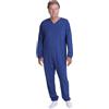 FERRUCCI COMFORT Pigiama Sanitario per degenti con Cerniera a Manica Lunga - 100% Cotone - Made in Italy (L)