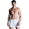 NOTTINGHAM 6 Pezzi Boxer Uomo BX665-BX665X con Apertura con Bottoni in Cotone, Bianco, 6/XL