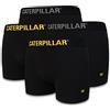 Caterpillar CAT Caterpillar Boxer nero | Taglie M, L, XL, XXL, XXXL, 2XL, 3XL | Boxer da uomo | Pantaloncini retrò senza etichette | 4 | 8 | Confezione da 12 pezzi, Nero , L