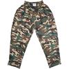 Muscle Alive Uomo Pantaloni Palestra Larghi di Culturismo Allenarsi Fitness Cotone e Spandex Nero L