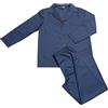 R Revise Revise RE-910 Pigiama da uomo - Pigiama da uomo - 100% cotone, L