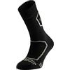 Lurbel Everest, Calzini termici, calzini in lana merino, calzino da spedizione, calzino da trekking, calzini senza cuciture, calzini traspiranti e antiodore, calzini unisex, Nero/Sottobosco, L