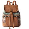 Spydge Zaino di Tela Bohemien Vintage Zaino Boemo Piccolo Signore Zaini da viaggio Racksack per la Scuola lo shopping i viaggi il Lavoro
