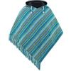 virblatt - Poncho Uomo | 100% Cotone | Poncho Uomo Invernale Coperta Poncho Pile Tabarro Cappuccio Poncho Messicano Oversize - Abajo verde L-XL