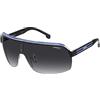 Carrera Occhiali da Sole TOPCAR 1/N Black Blue/Grey Shaded 99/1/115 uomo