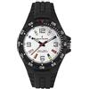 Navigare Watches Orologio da uomo Navigare Cayman, NA253-04, waterproof, cinturino in silicone, ghiera giverole (Nero)