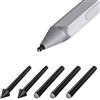 TiMOVO Punte per Surface Pen, [5 Pezzi] Originale HB / 2H Surface Pen Punte, Punte di Ricambio Compatibile con Microsoft Surface Pro 2017 Pen (Modello 1776) & Surface Pro 4 Pen - Nero