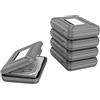 ORICO Custodia Protettiva per Disco Rigido 3,5 pollici - HDD Hard Disk Western Digital WD Seagate Toshiba Samsung Maxtor (3.5, 5 Pacchi)