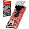 AZDelivery Adattatore Seriale compatibile con FT232RL da USB a TTL per 3,3V e 5V compatibile con Arduino incluso un E-Book!