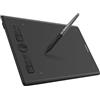 HUION H580X Tavoletta Grafica con 8 Pulsanti Express e Penna Senza Batteria, Grafica Digitale Compatibile con Chrome OS, Adatta Per Pittura, Romote Education e Office