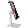 woleyi Supporto Tablet Tavolo Antifurto, Porta Tablet Sicurezza per Commerciale Esposizione Presentazione Mostra per iPad Pro/Air/Mini, Galaxy Tabs, Surface, più Tablet da 7-11