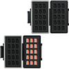 JJC Custodia per scheda di memoria impermeabile per micro SD/SDXC/SDHCSD Cadr, custodia per schede di memoria