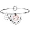 ZUKY Bracciali in acciaio dedicati agli amanti degli animali (Sempre nel cuore)