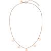 Purelei Kalea necklace (oro rosa) - Collana donna in resistente acciaio inossidabile - Collanina donna con ciondolo - lunghezza 40-45cm - Collana per un look personalizzato - impermeabile
