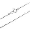 Gold Gala Collana in Argento 925 a Maglia Palline, Catenina Modello Sfere Made in Italy (60)