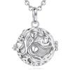 AEONSLOVE Chiama Angeli Gravidanza Collana degli Angeli Gravidanza Albero Della Vita Bola Messicana Maternita Regalo per Neo Mamme, 2 Catene