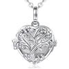 EUDORA Harmony Ball Collana Chiama Angeli Gravidanza Ciondolo Per Donne incinte, Collana Cuore Albero della vita ciondolo con musicale Sfera per Futura Madre Regalo Gioielleria